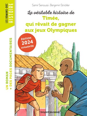 cover image of La véritable histoire de Timée, qui rêvait de gagner aux Jeux olympiques